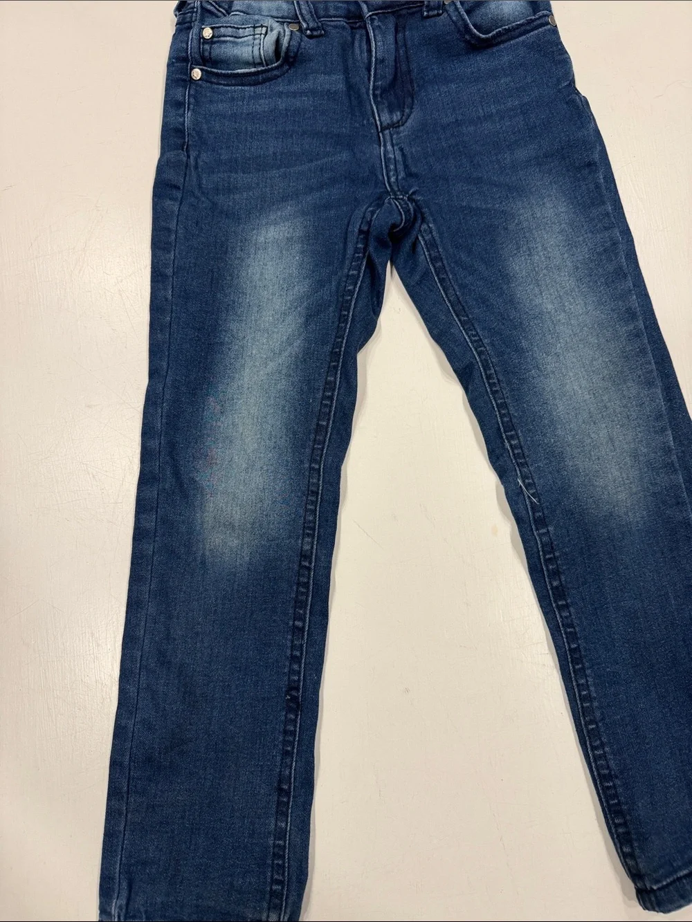 Joe's Jeans Kids Dark Blue Faded Straight Jeans